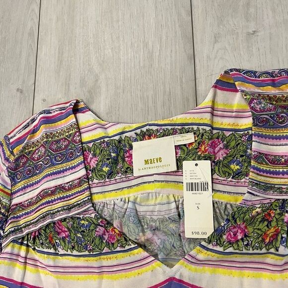 Maeve Ceresco Peasant Top size S - Picture 4 of 10